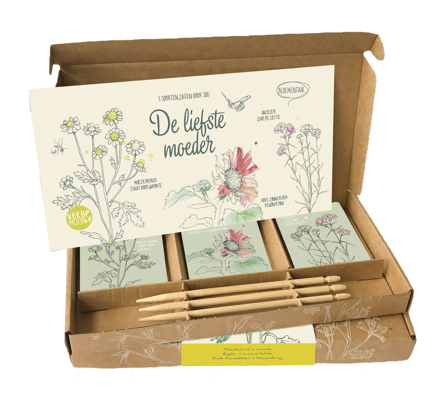 Bloemzaden cadeaudoosje | De Liefste Moeder