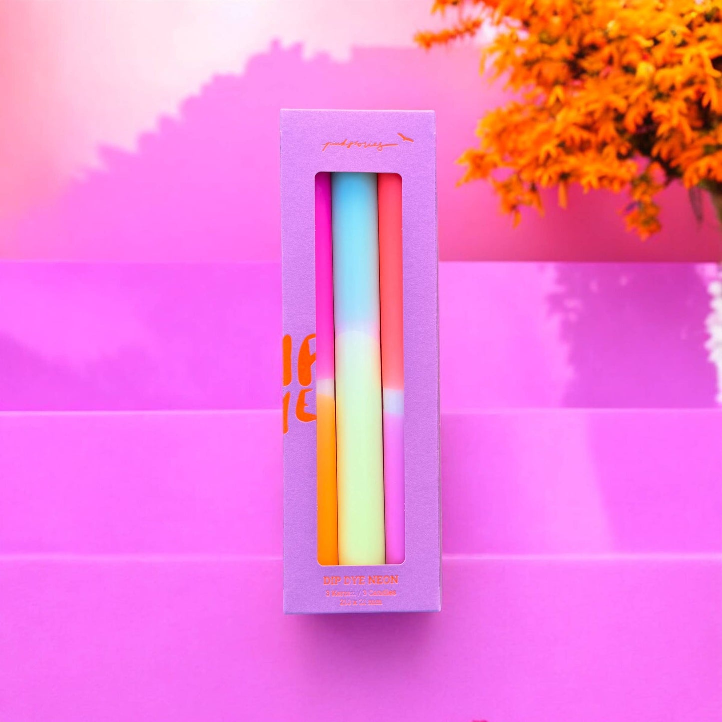 Dinerkaarsen | Tangerine Sunset