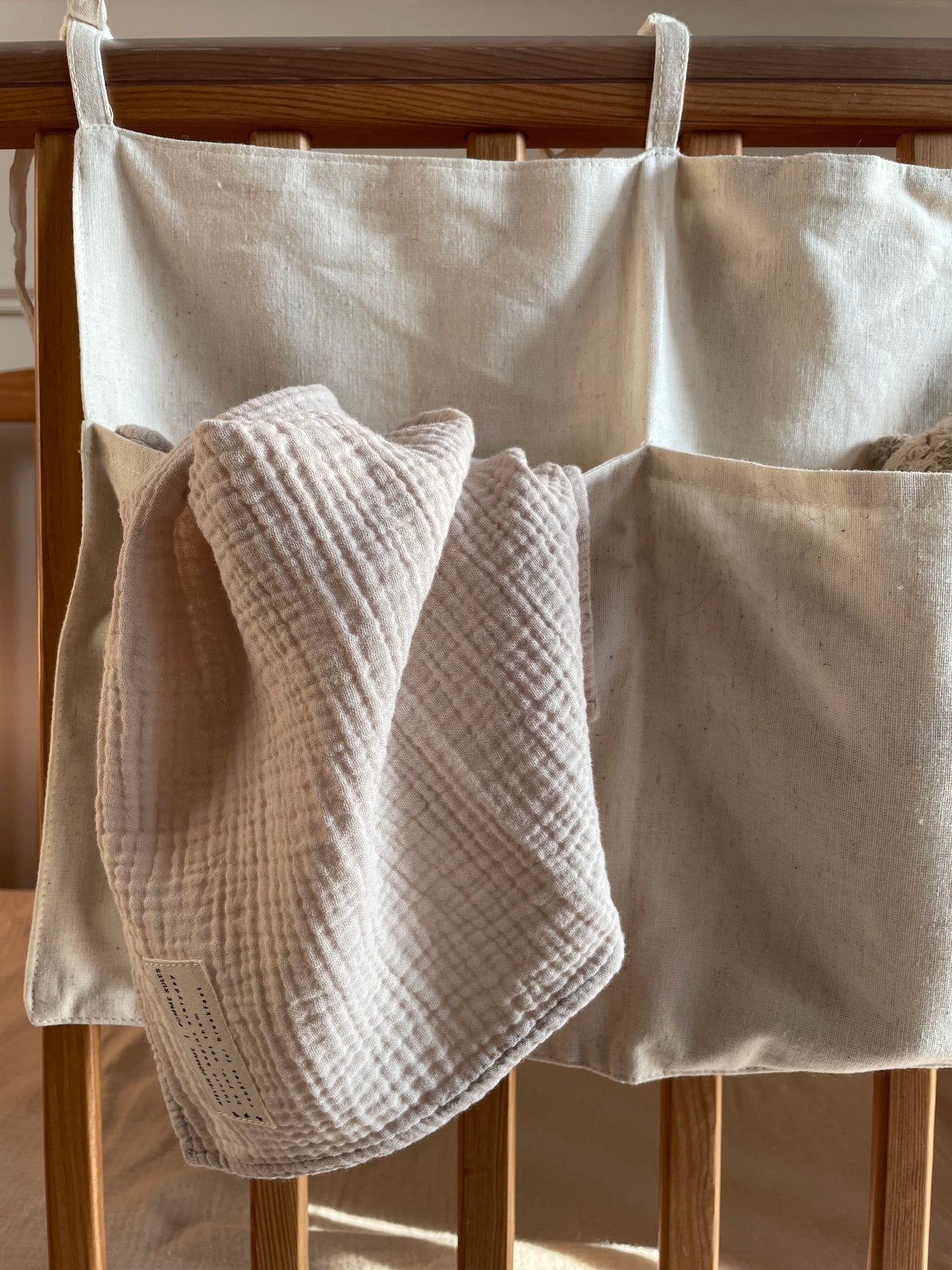 Hydrofiele doek petit | Bonjour beige