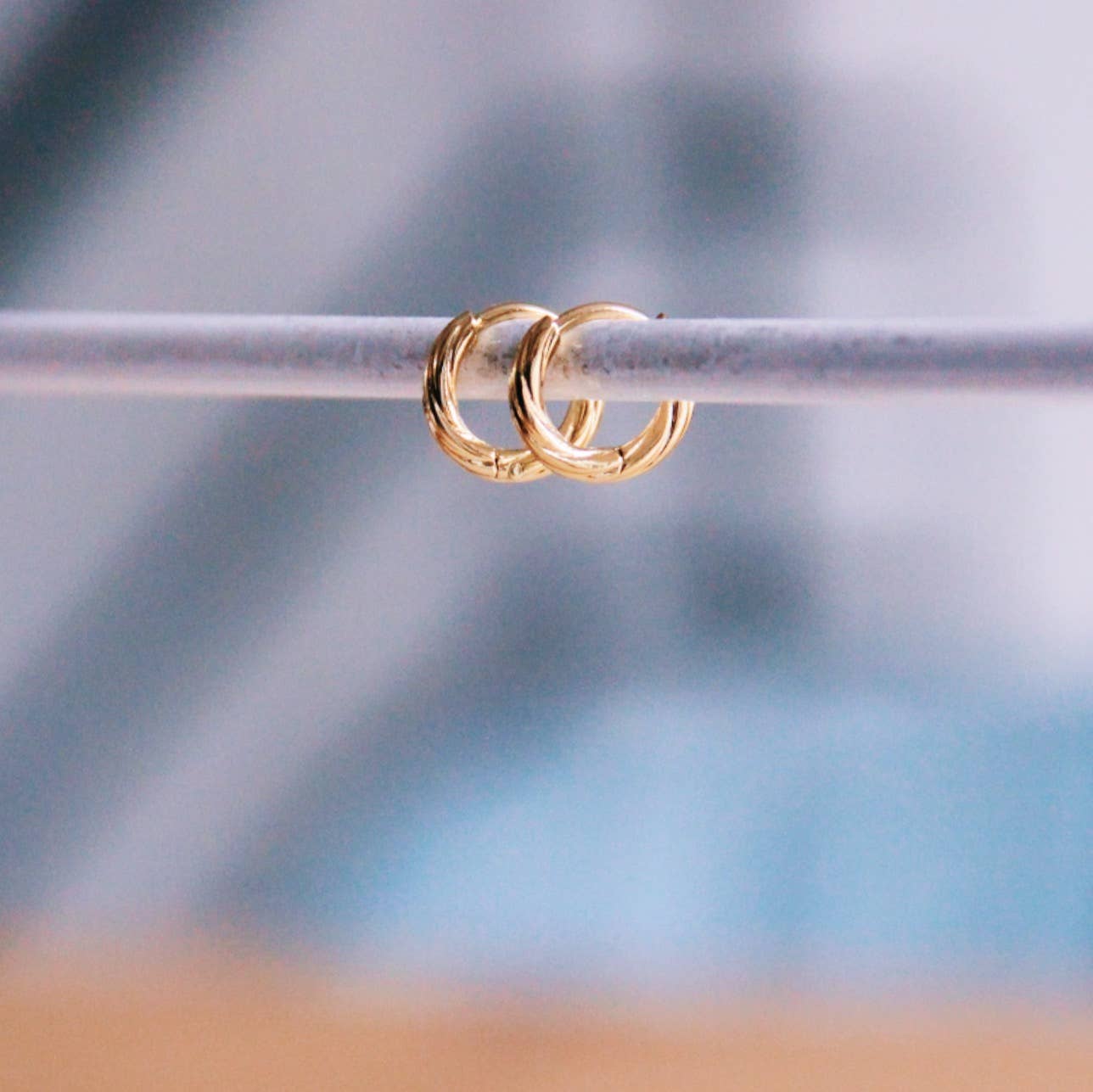 Oorbellen 10mm | goud