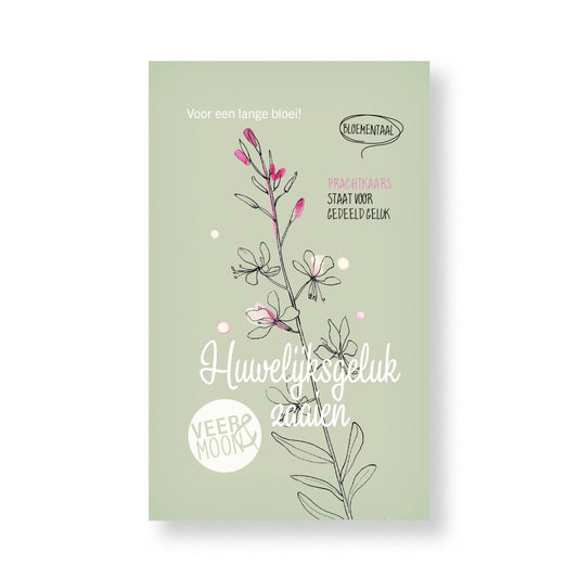 Bloemenzaden | Huwelijksgeluk zaaien
