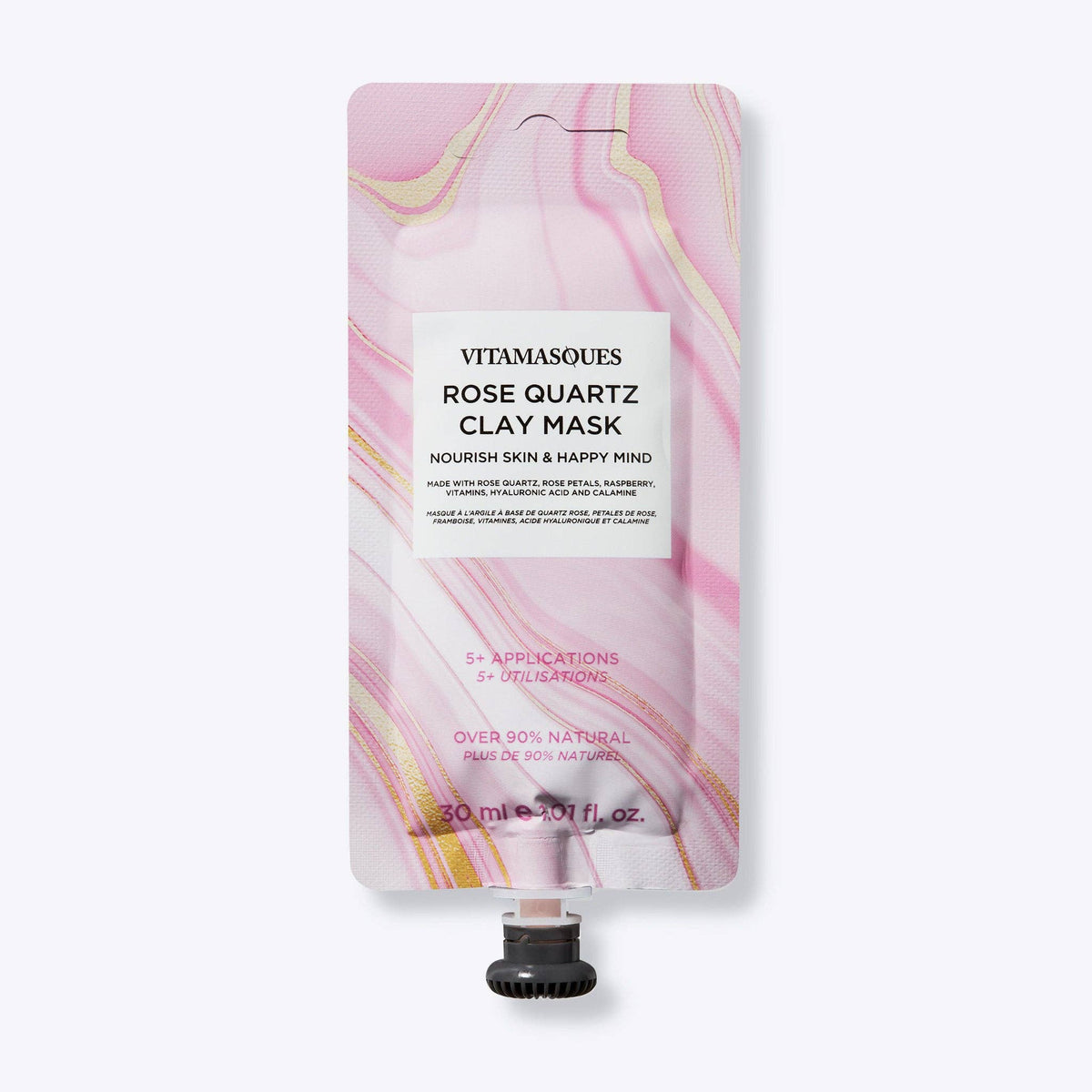Rozenkwarts klei moddermasker