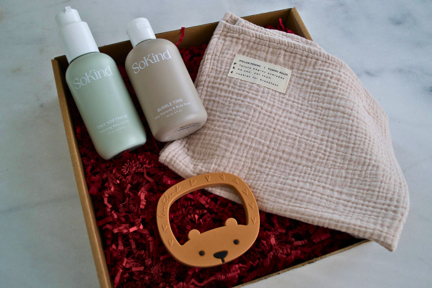 Gentle beginnings | Kraamcadeaubox